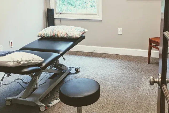 A private treatment room for focused, one-on-one care at Simply Physio