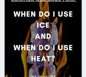 Sciatica and Back Pain: When Do I Use Ice?.. And When Do I Use Heat?